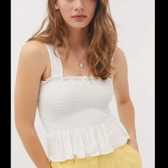 Urban Outfitters peplum top - Picture 1 of 3